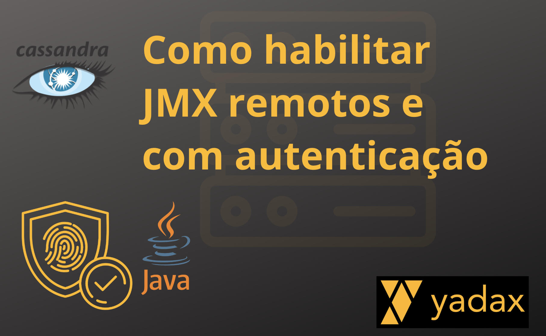 Como habilitar JMX remotos e com autenticação